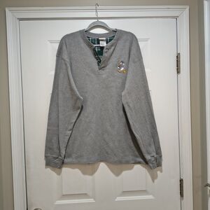 Disney Direct Vintage Daffy  Duck Long Sleeve  Men's XXL